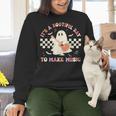 It's A Bootiful Day To Make Music Teacher Musician Halloween For Men Women Kids Women Crewneck Sweatshirt, gift for family, gift for coworker It's A Bootiful Day To Make Music Teacher Musician Halloween For Men Women Kids Women Crewneck Sweatshirt, gift for family, gift for coworker