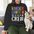 Kindergarten Crew Shirt Kinder Crew Teacher Boy Girl Women Crewneck Sweatshirt, gift for family, gift for coworker