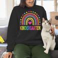 Kindergarten Rainbow Girls Boys Teacher Team Kinder Squad Women Crewneck Sweatshirt, gift for family, gift for coworker Kindergarten Rainbow Girls Boys Teacher Team Kinder Squad Women Crewneck Sweatshirt, gift for family, gift for coworker