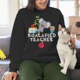 Koalafied Teacher Proud School Teacher Koala Cute T-Shirt Women Crewneck Sweatshirt, gift for family, gift for coworker Koalafied Teacher Proud School Teacher Koala Cute T-Shirt Women Crewneck Sweatshirt, gift for family, gift for coworker