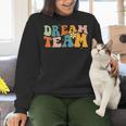 Last Day Of School Back To School Dream-Team Teacher Kids Women Crewneck Sweatshirt, gift for family, gift for coworker Last Day Of School Back To School Dream-Team Teacher Kids Women Crewneck Sweatshirt, gift for family, gift for coworker