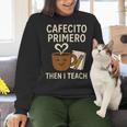 Latina Teacher Bilingual Educator Spanish Heritage Empower Women Crewneck Sweatshirt, gift for family, gift for coworker Latina Teacher Bilingual Educator Spanish Heritage Empower Women Crewneck Sweatshirt, gift for family, gift for coworker