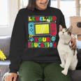 Level Up Your Education Gaming Inspired Teacher Gamers Women Crewneck Sweatshirt, gift for family, gift for coworker Level Up Your Education Gaming Inspired Teacher Gamers Women Crewneck Sweatshirt, gift for family, gift for coworker