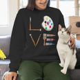 Love Art For Artist Art Teacher Women Crewneck Sweatshirt, gift for family, gift for coworker Love Art For Artist Art Teacher Women Crewneck Sweatshirt, gift for family, gift for coworker