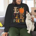 Love Pre-k Teacher Shirts Autumn Fall Pumpkin Fall Leopard Women Crewneck Sweatshirt, gift for family, gift for coworker Love Pre-k Teacher Shirts Autumn Fall Pumpkin Fall Leopard Women Crewneck Sweatshirt, gift for family, gift for coworker