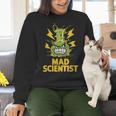 Mad Scientist Kids Youth Adult Science Teacher Chemistry Women Crewneck Sweatshirt, Science Teacher Sweatshirts, gift for family, gift for coworker