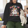 Math Is Spooktacular Math Teacher Spooky Halloween Women Crewneck Sweatshirt, gift for family, gift for coworker Math Is Spooktacular Math Teacher Spooky Halloween Women Crewneck Sweatshirt, gift for family, gift for coworker