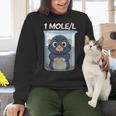 Mole Chemistry Chemist Student Science Teacher Women Crewneck Sweatshirt, Science Teacher Sweatshirts, gift for family, gift for coworker Mole Chemistry Chemist Student Science Teacher Women Crewneck Sweatshirt, Science Teacher Sweatshirts, gift for family, gift for coworker