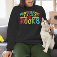Montessori Rocks Montessori Teacher Back To School Women Crewneck Sweatshirt, gift for family, gift for coworker Montessori Rocks Montessori Teacher Back To School Women Crewneck Sweatshirt, gift for family, gift for coworker