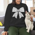 Music Notes Coquette Bow Music Teacher School Musician Band Women Crewneck Sweatshirt, gift for family, gift for coworker Music Notes Coquette Bow Music Teacher School Musician Band Women Crewneck Sweatshirt, gift for family, gift for coworker