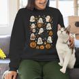 Music Teacher Orchestra Shirt Spooky Halloween Ghost Band Women Crewneck Sweatshirt, gift for family, gift for coworker Music Teacher Orchestra Shirt Spooky Halloween Ghost Band Women Crewneck Sweatshirt, gift for family, gift for coworker