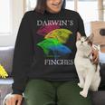Nerdy Darwin's Finches Evolution Science Biology Teacher Women Crewneck Sweatshirt, Science Teacher Sweatshirts, gift for family, gift for coworker Nerdy Darwin's Finches Evolution Science Biology Teacher Women Crewneck Sweatshirt, Science Teacher Sweatshirts, gift for family, gift for coworker