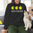 Nerdy Pac-Math Nom Retro Game Precalculus Math Teacher Women Crewneck Sweatshirt, gift for family, gift for coworker Nerdy Pac-Math Nom Retro Game Precalculus Math Teacher Women Crewneck Sweatshirt, gift for family, gift for coworker