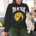 Nerdy Trig Or Treat Halloween Costume Math Teacher Women Crewneck Sweatshirt, gift for family, gift for coworker Nerdy Trig Or Treat Halloween Costume Math Teacher Women Crewneck Sweatshirt, gift for family, gift for coworker