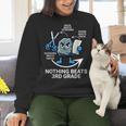 Nothing Beats 3rd Grade Back To School Kids Teachers Women Crewneck Sweatshirt, gift for family, gift for coworker