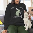 Off To Teach Preschool Pre-K Teacher Back To School Frog Women Crewneck Sweatshirt, gift for family, gift for coworker