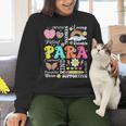Paras Make It Possible Paraprofessional Paraeducator Teacher Women Crewneck Sweatshirt, gift for family, gift for coworker Paras Make It Possible Paraprofessional Paraeducator Teacher Women Crewneck Sweatshirt, gift for family, gift for coworker