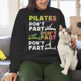 Pilates Instructor Teacher Watercolor Pilates Don't Fart Men Women Kids Women Crewneck Sweatshirt, gift for family, gift for coworker Pilates Instructor Teacher Watercolor Pilates Don't Fart Men Women Kids Women Crewneck Sweatshirt, gift for family, gift for coworker