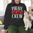 Pirate Crew Pirate Teacher Team Squad Talk Like A Pirate Day For Men Women Kids Women Crewneck Sweatshirt, gift for family, gift for coworker Pirate Crew Pirate Teacher Team Squad Talk Like A Pirate Day For Men Women Kids Women Crewneck Sweatshirt, gift for family, gift for coworker