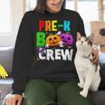Pre K Boo Crew Halloween Costume Teachers Kids Women Crewneck Sweatshirt, gift for family, gift for coworker