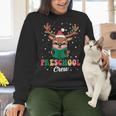 Preschool Crew Xmas Reindeer Teacher Student Christmas Women Crewneck Sweatshirt, gift for family, gift for coworker Preschool Crew Xmas Reindeer Teacher Student Christmas Women Crewneck Sweatshirt, gift for family, gift for coworker