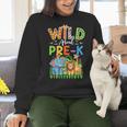 Preschool Teacher Kids Back To School Wild About Pre-K Women Crewneck Sweatshirt, gift for family, gift for coworker Preschool Teacher Kids Back To School Wild About Pre-K Women Crewneck Sweatshirt, gift for family, gift for coworker