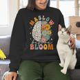 Psychologist Maslow Before Bloom Sped Teacher Classroom Women Crewneck Sweatshirt, gift for family, gift for coworker Psychologist Maslow Before Bloom Sped Teacher Classroom Women Crewneck Sweatshirt, gift for family, gift for coworker