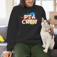 PTA Crew Back To School Volunteer Board Mom Parent Teacher Women Crewneck Sweatshirt, gift for family, gift for coworker PTA Crew Back To School Volunteer Board Mom Parent Teacher Women Crewneck Sweatshirt, gift for family, gift for coworker