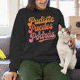 Pudiste Puedes Podras Maestra Spanish Teacher Women Crewneck Sweatshirt, gift for family, gift for coworker Pudiste Puedes Podras Maestra Spanish Teacher Women Crewneck Sweatshirt, gift for family, gift for coworker