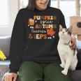 Pumpkin Spice Autumn Leaves IEPS Sped Teacher Fall Women Crewneck Sweatshirt, gift for family, gift for coworker Pumpkin Spice Autumn Leaves IEPS Sped Teacher Fall Women Crewneck Sweatshirt, gift for family, gift for coworker