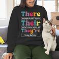 There Their They'Re English Teacher Grammar Memes Women Crewneck Sweatshirt, English Teacher Sweatshirts, gift for family, gift for coworker There Their They'Re English Teacher Grammar Memes Women Crewneck Sweatshirt, English Teacher Sweatshirts, gift for family, gift for coworker
