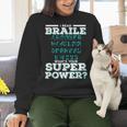I Read Braille Tell Me Your Superpower Braille Teacher For Men Women Women Crewneck Sweatshirt, gift for family, gift for coworker