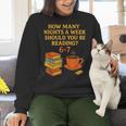 Reading 67 Meme English Teacher 6 7 Book Lover Humor Women Crewneck Sweatshirt, English Teacher Sweatshirts, gift for family, gift for coworker