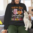 Retro Fall In Love With Learning Pumpkin Autumn Teacher Women Crewneck Sweatshirt, gift for family, gift for coworker Retro Fall In Love With Learning Pumpkin Autumn Teacher Women Crewneck Sweatshirt, gift for family, gift for coworker