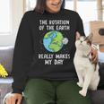 Rotation Of The Earth Makes My Day Science Teacher Earth Day Women Crewneck Sweatshirt, Science Teacher Sweatshirts, gift for family, gift for coworker Rotation Of The Earth Makes My Day Science Teacher Earth Day Women Crewneck Sweatshirt, Science Teacher Sweatshirts, gift for family, gift for coworker