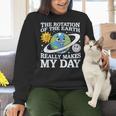 Rotation Of Earth Science Teacher Earth Day Men Women Women Crewneck Sweatshirt, Science Teacher Sweatshirts, gift for family, gift for coworker Rotation Of Earth Science Teacher Earth Day Men Women Women Crewneck Sweatshirt, Science Teacher Sweatshirts, gift for family, gift for coworker