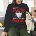 This Is My Scary Science Teacher Costume Ghost Halloween Women Crewneck Sweatshirt, Science Teacher Sweatshirts, gift for family, gift for coworker This Is My Scary Science Teacher Costume Ghost Halloween Women Crewneck Sweatshirt, Science Teacher Sweatshirts, gift for family, gift for coworker