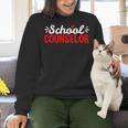 School Counselor Teacher Guidance Counseling For Men Women Kids Women Crewneck Sweatshirt, gift for family, gift for coworker School Counselor Teacher Guidance Counseling For Men Women Kids Women Crewneck Sweatshirt, gift for family, gift for coworker