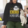 Science Teacher Halloween Elements Of Surprise Chemistry Women Crewneck Sweatshirt, Science Teacher Sweatshirts, gift for family, gift for coworker