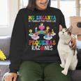 Spanish Teacher Bilingual Teacher Maestra Maestras Women Crewneck Sweatshirt, gift for family, gift for coworker