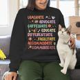 SPED Caffeinate Advocate Laminate Educate Teacher Facilitate For Men Women Women Crewneck Sweatshirt, gift for family, gift for coworker SPED Caffeinate Advocate Laminate Educate Teacher Facilitate For Men Women Women Crewneck Sweatshirt, gift for family, gift for coworker