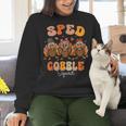 Sped Teacher Gobble Squad Thanksgiving Special Education Women Crewneck Sweatshirt, gift for family, gift for coworker Sped Teacher Gobble Squad Thanksgiving Special Education Women Crewneck Sweatshirt, gift for family, gift for coworker