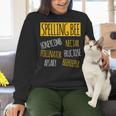 Spelling Bee Halloween Pun Costume Beekeeper Teacher Women Crewneck Sweatshirt, gift for family, gift for coworker