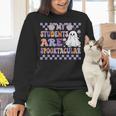 My Students Are Spooktacular Teacher Halloween Vibes Women Crewneck Sweatshirt, gift for family, gift for coworker My Students Are Spooktacular Teacher Halloween Vibes Women Crewneck Sweatshirt, gift for family, gift for coworker
