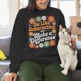 Be Like Subtraction Make A Difference Teacher Student Math Women Crewneck Sweatshirt, gift for family, gift for coworker Be Like Subtraction Make A Difference Teacher Student Math Women Crewneck Sweatshirt, gift for family, gift for coworker