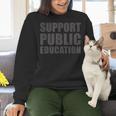 Support Public Education Protect Teachers Students Schools Women Crewneck Sweatshirt, gift for family, gift for coworker Support Public Education Protect Teachers Students Schools Women Crewneck Sweatshirt, gift for family, gift for coworker