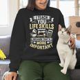 I Teach You Life Skills Home Economics Teacher Women Crewneck Sweatshirt, gift for family, gift for coworker I Teach You Life Skills Home Economics Teacher Women Crewneck Sweatshirt, gift for family, gift for coworker