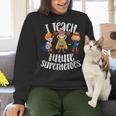 I Teach Superheroes Cute Back To School Teacher Women Crewneck Sweatshirt, gift for family, gift for coworker I Teach Superheroes Cute Back To School Teacher Women Crewneck Sweatshirt, gift for family, gift for coworker