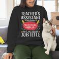 Teacher Assistant Teaching School Ninja Appreciation Women Crewneck Sweatshirt, gift for family, gift for coworker Teacher Assistant Teaching School Ninja Appreciation Women Crewneck Sweatshirt, gift for family, gift for coworker