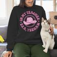 In My Teacher Era Yeehaw Pink Teacher Western Cowgirl Women Crewneck Sweatshirt, gift for family, gift for coworker In My Teacher Era Yeehaw Pink Teacher Western Cowgirl Women Crewneck Sweatshirt, gift for family, gift for coworker